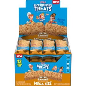 Rice Krispies Treats Mega Bar Salted Caramel 12ct